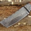 Custom Handmade Damascus Steel Tento Skinner Knife | Christmas Gift, Birthday Gift, Wedding Gift, Anniversary Gift, Valentine's Gift - Image 3