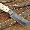 Custom Handmade Damascus Steel Tento Skinner Knife | Christmas Gift, Birthday Gift, Wedding Gift, Anniversary Gift, Valentine's Gift - Image 4