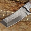 Custom Handmade Damascus Steel Tento Skinner Knife | Christmas Gift, Birthday Gift, Wedding Gift, Anniversary Gift, Valentine's Gift - Image 3
