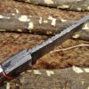 Custom Handmade Damascus Steel Tento Skinner Knife | Christmas Gift, Birthday Gift, Wedding Gift, Anniversary Gift, Valentine's Gift - Image 6