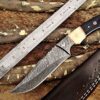 Custom Handmade Damascus Steel Skinner Knife | Christmas Gift, Birthday Gift, Wedding Gift, Anniversary Gift, Valentine's Gift