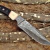 Custom Handmade Damascus Steel Skinner Knife | Christmas Gift, Birthday Gift, Wedding Gift, Anniversary Gift, Valentine's Gift - Image 4