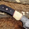 Custom Handmade Damascus Steel Skinner Knife | Christmas Gift, Birthday Gift, Wedding Gift, Anniversary Gift, Valentine's Gift - Image 5