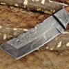 Custom Handmade Damascus Steel Tento Skinner Knife | Christmas Gift, Birthday Gift, Wedding Gift, Anniversary Gift, Valentine's Gift - Image 3