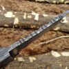 Custom Handmade Damascus Steel Tento Skinner Knife | Christmas Gift, Birthday Gift, Wedding Gift, Anniversary Gift, Valentine's Gift - Image 6