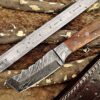 Custom Handmade Damascus Steel Tento Skinner Knife | Christmas Gift, Birthday Gift, Wedding Gift, Anniversary Gift, Valentine's Gift