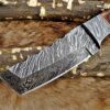 Custom Handmade Damascus Steel Tento Skinner Knife | Christmas Gift, Birthday Gift, Wedding Gift, Anniversary Gift, Valentine's Gift - Image 3