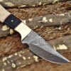 Custom Handmade Damascus Steel Skinner Knife | Christmas Gift, Birthday Gift, Wedding Gift, Anniversary Gift, Valentine's Gift - Image 4