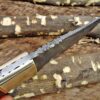 Custom Handmade Damascus Steel Skinner Knife | Christmas Gift, Birthday Gift, Wedding Gift, Anniversary Gift, Valentine's Gift - Image 6