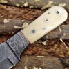 Custom Handmade Damascus Steel Tento Skinner Knife | Christmas Gift, Birthday Gift, Wedding Gift, Anniversary Gift, Valentine's Gift - Image 4