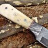 Custom Handmade Damascus Steel Tento Skinner Knife | Christmas Gift, Birthday Gift, Wedding Gift, Anniversary Gift, Valentine's Gift - Image 5