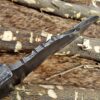 Custom Handmade Damascus Steel Gut Hook Skinner Knife | Christmas Gift, Birthday Gift, Wedding Gift, Anniversary Gift, Valentine's Gift - Image 6