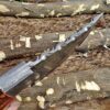 Custom Handmade Damascus Steel Hunting Skinner Knife | Christmas Gift, Birthday Gift, Wedding Gift, Anniversary Gift, Valentine's Gift - Image 6