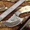 Custom Handmade Damascus Steel Hunting Skinner Knife | Christmas Gift, Birthday Gift, Wedding Gift, Anniversary Gift, Valentine's Gift