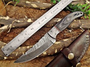 Custom Handmade Damascus Steel Skinner Knife | Christmas Gift, Birthday Gift, Wedding Gift, Anniversary Gift, Valentine's Gift