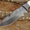 Custom Handmade Damascus Steel Gut Hook Skinner Knife | Christmas Gift, Birthday Gift, Wedding Gift, Anniversary Gift, Valentine's Gift - Image 2