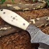 Custom Handmade Damascus Steel Gut Hook Skinner Knife | Christmas Gift, Birthday Gift, Wedding Gift, Anniversary Gift, Valentine's Gift - Image 5