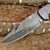 Custom Handmade Damascus Steel Gut Hook Skinner Knife | Christmas Gift, Birthday Gift, Wedding Gift, Anniversary Gift, Valentine's Gift - Image 3
