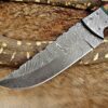 Custom Handmade Damascus Steel Skinner Knife | Christmas Gift, Birthday Gift, Wedding Gift, Anniversary Gift, Valentine's Gift - Image 3