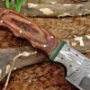 Custom Handmade Damascus Steel Skinner Knife | Christmas Gift, Birthday Gift, Wedding Gift, Anniversary Gift, Valentine's Gift - Image 5