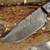 Custom Handmade Damascus Steel Skinner Knife | Christmas Gift, Birthday Gift, Wedding Gift, Anniversary Gift, Valentine's Gift - Image 3