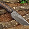 Custom Handmade Damascus Steel Skinner Knife | Christmas Gift, Birthday Gift, Wedding Gift, Anniversary Gift, Valentine's Gift - Image 4