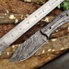 Custom Handmade Damascus Steel Skinner Knife | Christmas Gift, Birthday Gift, Wedding Gift, Anniversary Gift, Valentine's Gift