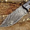 Custom Handmade Damascus Steel Skinner Knife | Christmas Gift, Birthday Gift, Wedding Gift, Anniversary Gift, Valentine's Gift - Image 3
