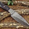 Custom Handmade Damascus Steel Skinner Knife | Christmas Gift, Birthday Gift, Wedding Gift, Anniversary Gift, Valentine's Gift - Image 4