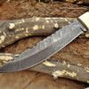 Custom Handmade Damascus Steel Skinner Knife | Christmas Gift, Birthday Gift, Wedding Gift, Anniversary Gift, Valentine's Gift - Image 3