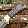 Custom Handmade Damascus Steel Skinner Knife | Christmas Gift, Birthday Gift, Wedding Gift, Anniversary Gift, Valentine's Gift - Image 3