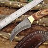 Custom Handmade Damascus Steel Skinner Knife | Christmas Gift, Birthday Gift, Wedding Gift, Anniversary Gift, Valentine's Gift