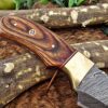Custom Handmade Damascus Steel Skinner Knife | Christmas Gift, Birthday Gift, Wedding Gift, Anniversary Gift, Valentine's Gift - Image 6