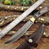 Custom Handmade Damascus Steel Skinner Knife | Christmas Gift, Birthday Gift, Wedding Gift, Anniversary Gift, Valentine's Gift
