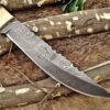 Custom Handmade Damascus Steel Skinner Knife | Christmas Gift, Birthday Gift, Wedding Gift, Anniversary Gift, Valentine's Gift - Image 5
