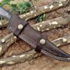 Custom Handmade Damascus Steel Skinner Knife | Christmas Gift, Birthday Gift, Wedding Gift, Anniversary Gift, Valentine's Gift - Image 8