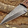 Custom Handmade Damascus Steel Skinner Knife | Christmas Gift, Birthday Gift, Wedding Gift, Anniversary Gift, Valentine's Gift - Image 3