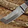 Custom Handmade Damascus Steel Tento Skinner Knife | Christmas Gift, Birthday Gift, Wedding Gift, Anniversary Gift, Valentine's Gift - Image 3