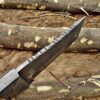 Custom Handmade Damascus Steel Tento Skinner Knife | Christmas Gift, Birthday Gift, Wedding Gift, Anniversary Gift, Valentine's Gift - Image 6