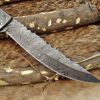 Custom Handmade Damascus Steel Skinner Knife | Christmas Gift, Birthday Gift, Wedding Gift, Anniversary Gift, Valentine's Gift - Image 5