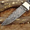 Custom Handmade Damascus Steel Skinner Knife | Christmas Gift, Birthday Gift, Wedding Gift, Anniversary Gift, Valentine's Gift - Image 3