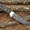 Custom Handmade Damascus Steel Skinner Knife | Christmas Gift, Birthday Gift, Wedding Gift, Anniversary Gift, Valentine's Gift - Image 4