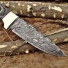 Custom Handmade Damascus Steel Skinner Knife | Christmas Gift, Birthday Gift, Wedding Gift, Anniversary Gift, Valentine's Gift - Image 5
