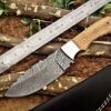 Custom Handmade Damascus Steel Skinner Knife | Christmas Gift, Birthday Gift, Wedding Gift, Anniversary Gift, Valentine's Gift