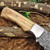 Custom Handmade Damascus Steel Skinner Knife | Christmas Gift, Birthday Gift, Wedding Gift, Anniversary Gift, Valentine's Gift - Image 5
