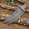 Custom Handmade Damascus Steel Skinner Knife | Christmas Gift, Birthday Gift, Wedding Gift, Anniversary Gift, Valentine's Gift - Image 3