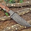Custom Handmade Damascus Steel Skinner Knife | Christmas Gift, Birthday Gift, Wedding Gift, Anniversary Gift, Valentine's Gift - Image 4