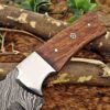 Custom Handmade Damascus Steel Skinner Knife | Christmas Gift, Birthday Gift, Wedding Gift, Anniversary Gift, Valentine's Gift - Image 4