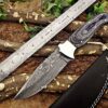 Custom Handmade Damascus Steel Skinner Knife | Christmas Gift, Birthday Gift, Wedding Gift, Anniversary Gift, Valentine's Gift