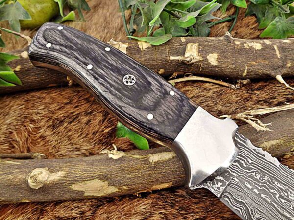 Custom Handmade Damascus Steel Skinner Knife | Christmas Gift, Birthday Gift, Wedding Gift, Anniversary Gift, Valentine's Gift - Image 5